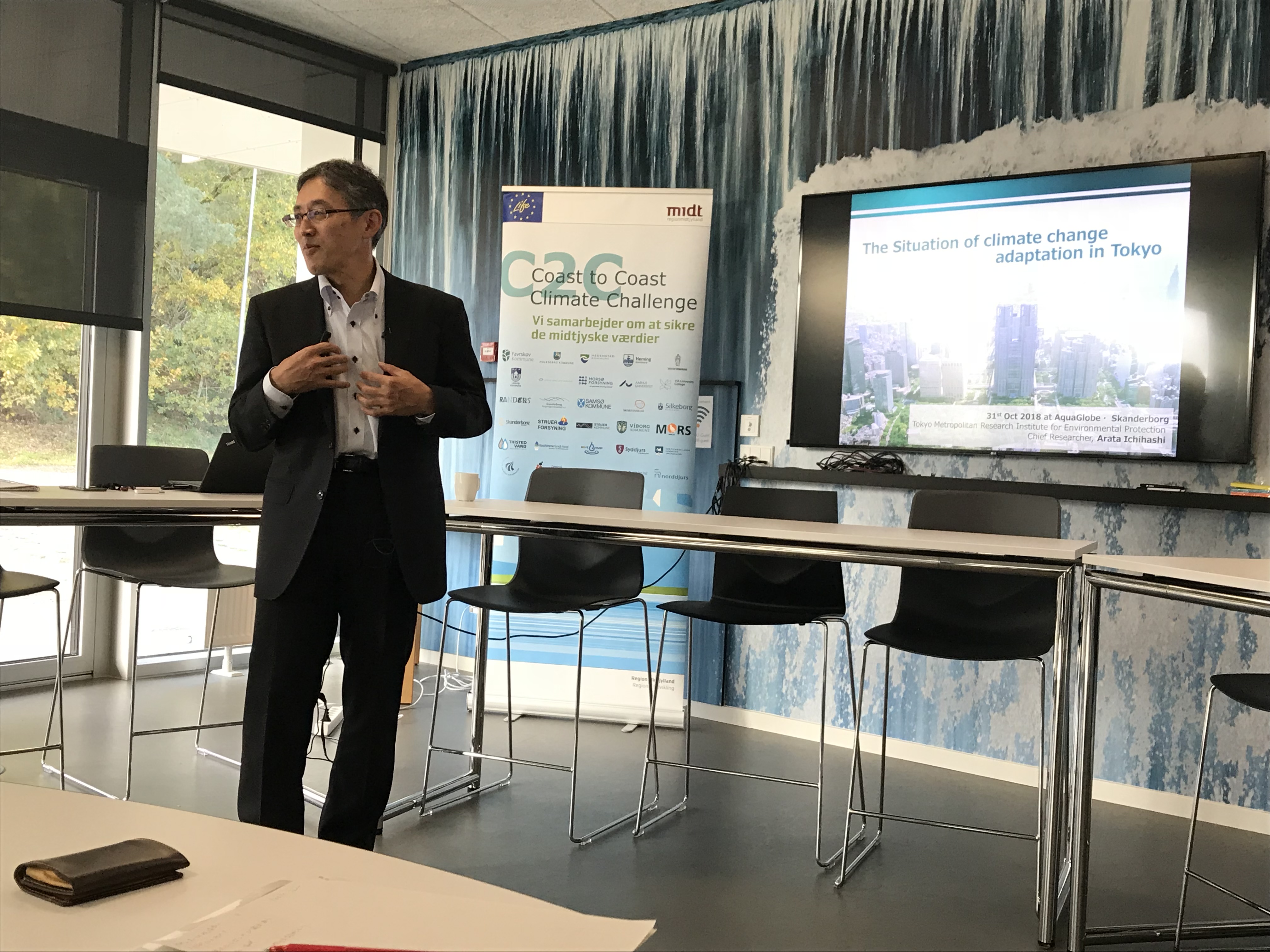 Mr. Ichihashis talks about Tokyo's climate challenges